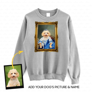 Personalized Dog Gift Idea - Royal Dog's Portrait 29 For Dog Lovers - Standard Crew Neck Sweatshirt